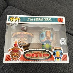 Funko Pop! Disney Enchanted Tiki Room Pele & Barker Parrot